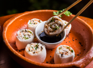 sushi de tapioca - saborosa experiência