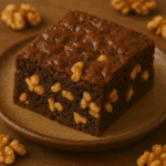 Doçura em Quadrados: Brownies de Chocolate com Nozes para Saciar sua Vontade