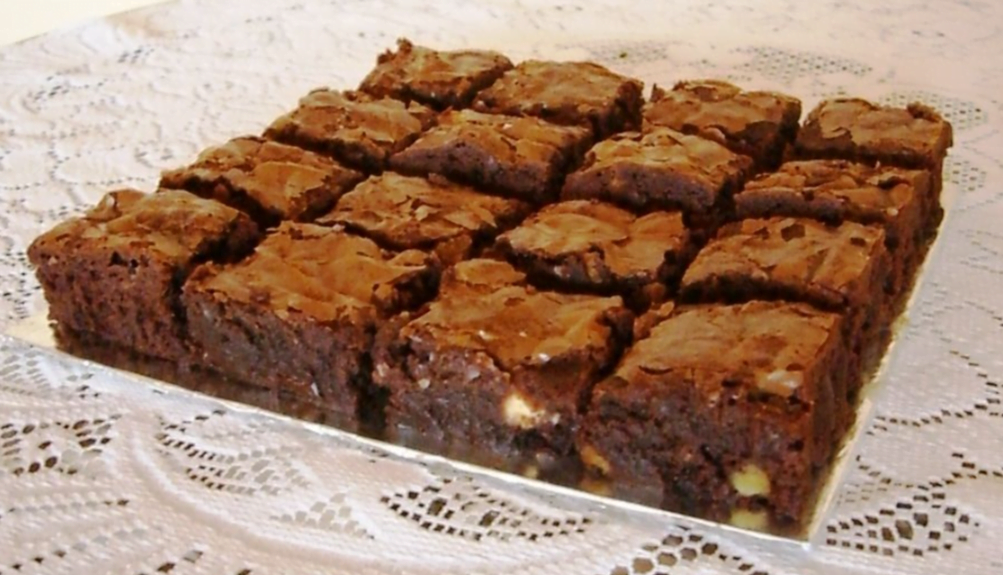 Brownies de Chocolate com Nozes