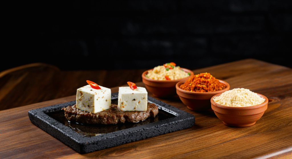 Receita do Baião de Dois com Queijo Coalho e Carne de Sol