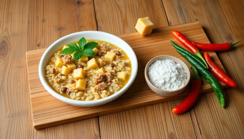 Sabores do Nordeste: Baião de Dois com Queijo Coalho e Carne de Sol