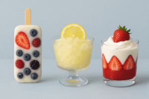 3 Sobremesas Refrescantes para Dias Quentes